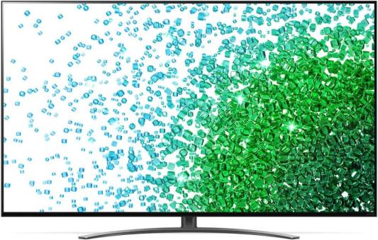 Television LED 50" LG 50NANO81 Grey, Ultra HD 4K, DVB-T2/C/S2, USB, Wi-Fi, Smart TV