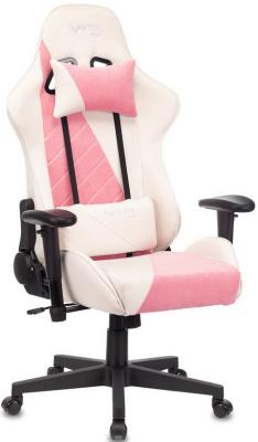 Кресло для геймеров Zombie VIKING X белый розовый