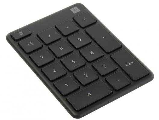 Клавиатура беспроводная Microsoft Number Pad Bluetooth черный