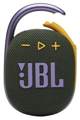 Колонка портативная 1.0 (моно-колонка) JBL CLIP 4 Зеленый