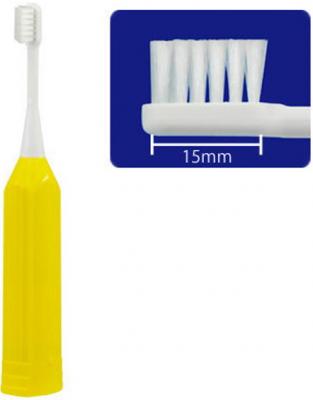 Детская электрическая зубная щетка для детей 1 до 6 лет. Желтая.