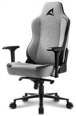 Кресло игровое Sharkoon Skiller SGS40 Fabric серый SGS40-F-BK/GY