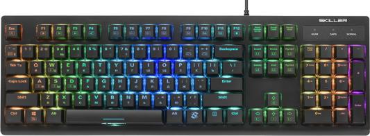 Игровая клавиатура Sharkoon Shark Skiller Mech SGK30 (Kailh Red switches, RGB подсветка, USB)
