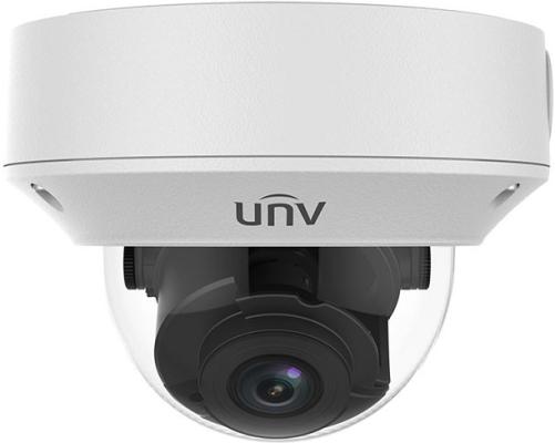 Видеокамера UNV Видеокамера IP Купольная антивандальная 2 Мп с ИК подсветкой до 30 м., моторизированный объектив 2.8-12мм, 1/2,8" CMOS