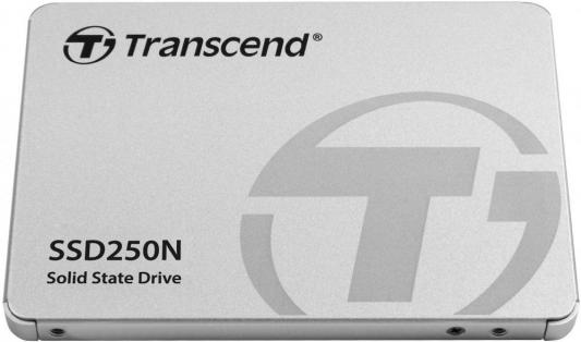 Твердотельный накопитель SSD 2.5" 2 Tb Transcend SSD250N Read 560Mb/s Write 480Mb/s 3D NAND TLC (TS2TSSD250N)