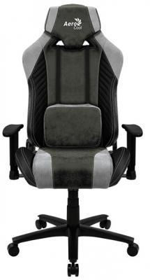 Кресло для геймеров Aerocool BARON Hunter Green чёрный серый зеленый (4710562751192)