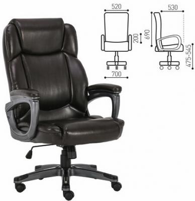 Кресло офисное BRABIX "Favorite EX-577" чёрный