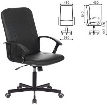 Кресло офисное BRABIX "Simple EX-521" чёрный