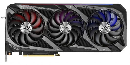 Видеокарта ASUS nVidia GeForce RTX 3070 Ti ROG-STRIX-OC Edition GAMING PCI-E 8192Mb GDDR6X 256 Bit Retail (ROG-STRIX-RTX3070TI-O8G-GAMING)
