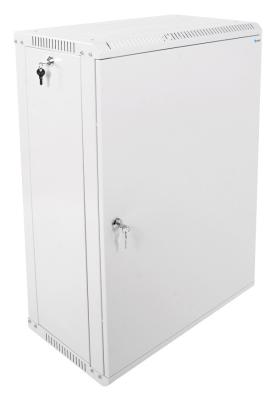 Шкаф телекоммуникационный настенный разборный 18U (600х350) дверь металл
