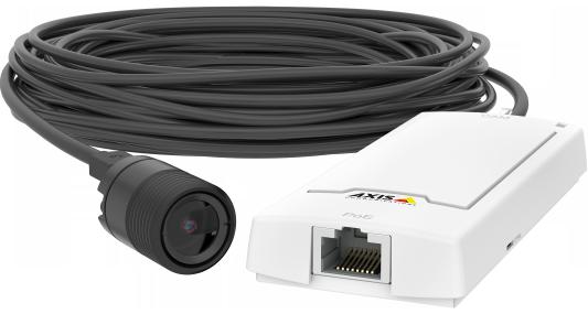 Камера IP AXIS P1245 HDTV H.264 CMOS 1/2.9" 2.8 мм 1920 x 1080 H.264 MJPEG RJ-45 PoE белый