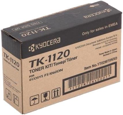 Картридж Kyocera Mita TK-1120 для Kyocera FS-1025, 1060, 1125 3000стр Черный