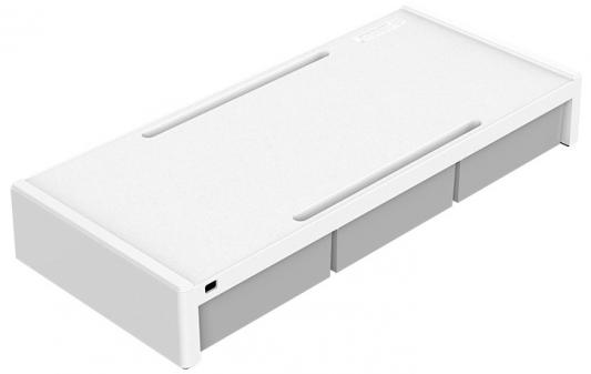 Пластмассовая подставка для монитор Orico XT-01H (белый),