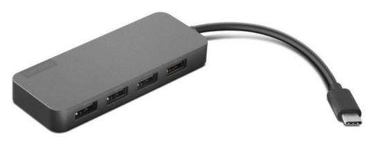 Адаптер USB Type-C Lenovo 4X90X21427 USB Type-C серый