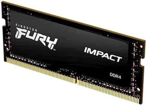 Оперативная память для ноутбука 8Gb (1x8Gb) PC4-25600 3200MHz DDR4 SO-DIMM CL20 Kingston Fury Impact (KF432S20IB/8)