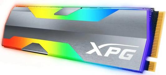 Твердотельный накопитель SSD M.2 500 Gb ADATA XPG SPECTRIX S20G RGB Read 2500Mb/s Write 1800Mb/s 3D NAND TLC (ASPECTRIXS20G-500G-C)