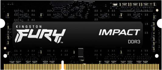 Оперативная память для ноутбука 4Gb (1x4Gb) PC4-14900 1866MHz DDR3L SO-DIMM CL11 Kingston FURY Impact (KF318LS11IB/4)