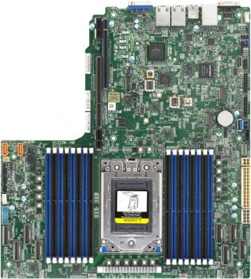 Плата материнская SuperMicro MB Single AMD EPYC™ 7002 Series/4TB Registered ECC/1 PCI-E 4.0 x32L/1 PCI-E 4.0 x16R/M.2,12 native NVMe,2 SATA3/Dual GbE LAN Ports/Up to 7 USB 3.0