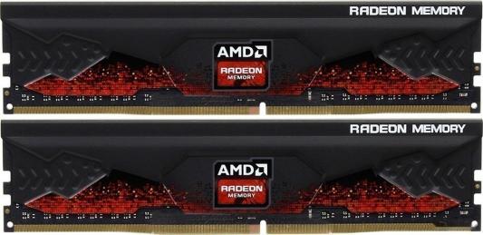 64GB AMD Radeon™ DDR4 3200 DIMM R9 Gamers Series Black Gaming Memory R9S464G3206U2K Non-ECC, CL16, 1.35V, Heat Shield, Kit (2x32GB), RTL (183559)