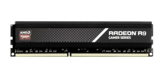 Оперативная память для компьютера 4Gb (1x4Gb) PC4-25600 3200MHz DDR4 DIMM CL16 AMD R9 Gamers Series Black (R944G3206U2S-UO)