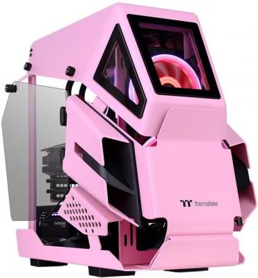 Корпус microATX Thermaltake AH T200 Без БП розовый