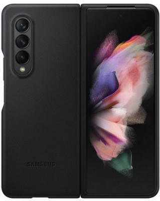Чехол (клип-кейс) Samsung для Samsung Galaxy Z Fold3 Leather Cover черный (EF-VF926LBEGRU)