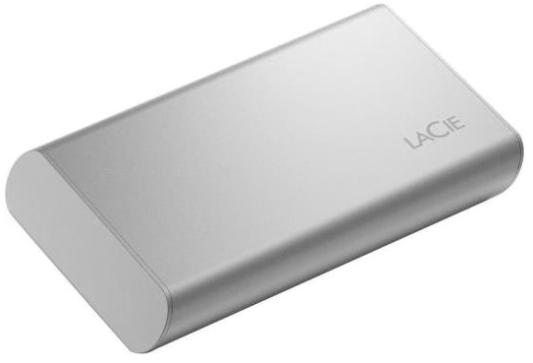 Внешний SSD диск 2.5" 500 Gb USB Type-C LaCie Portable серый