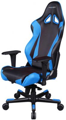 Кресло для геймеров DXRacer OH/RJ001/NB чёрный с синим