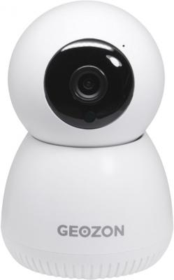 Умная камера 360 GEOZON SV-01/Wi-Fi/micro-SD до 64GB/AVCHD 720p/Датчик движения/Ночная съёмка/AC 100-250V; DC 5V/1.6A/Установка внутри помещений/white GSH-SVI01