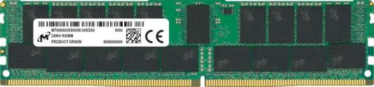 Оперативная память для компьютера 16Gb (1x16Gb) PC4-25600 3200MHz DDR4 DIMM ECC Registered CL22 Micron MTA18ASF2G72PZ-3G2R1