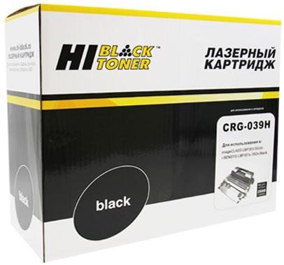Hi-Black Cartrige 039H Black для Canon i-SENSYS LBP351x/352x с чипом