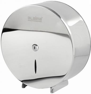 Диспенсер для туалетной бумаги LAIMA PROFESSIONAL INOX, (Система T2) малый, нержавеющая сталь, зеркальный, 605699