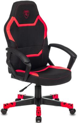 Кресло для геймеров Zombie ZOMBIE 10 RED чёрный с красным