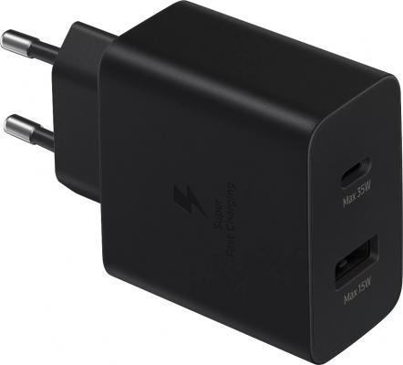 Сетевое зарядное устройство Samsung EP-TA220NBEGRU USB USB-C 3 А черный