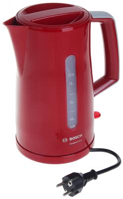 Чайник Bosch TWK 3A014 2400 Вт красный 1.7 л пластик