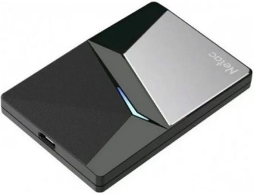 Внешний SSD диск 2.5" 2 Tb USB Type-C Netac NT01Z7S-002T-32BK серый черный
