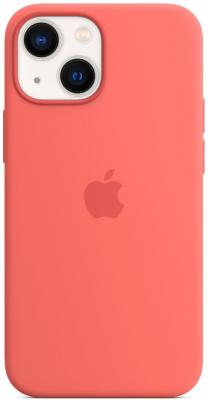 Накладка Apple Silicone Case with MagSafe для iPhone 13 mini розовый помело MM1V3ZE/A