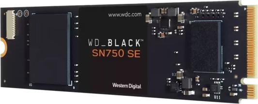 Накопитель твердотельный WD Твердотельный накопитель SSD WD Black SN750 SE NVMe WDS100T1B0E 1ТБ Gen4