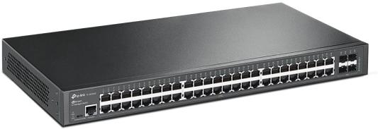 TP-Link JetStream управляемый коммутатор уровня 2+ на 48 гигабитных портов и 4 гигабитных uplink-порта