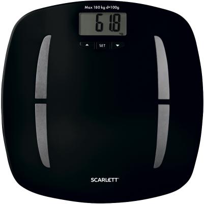 Весы напольные Scarlett SC-BS33ED83 чёрный