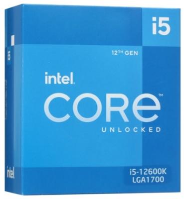 Процессор Intel Core i5 12600K 3700 Мгц Intel LGA 1700 WOF BX8071512600K  S RL4T