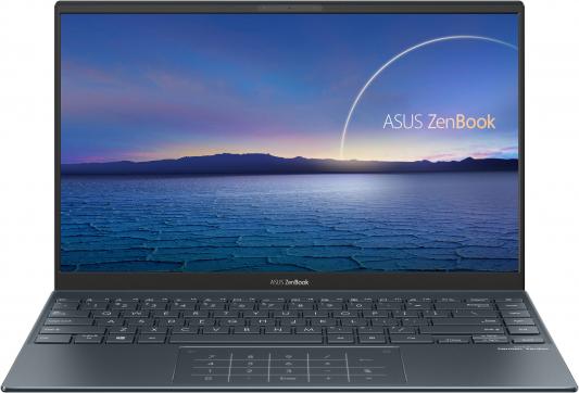 Ноутбук Asus Zenbook UX325EA-KG446W Core i3 1115G4 8Gb SSD256Gb Intel UHD Graphics 13.3" OLED FHD (1920x1080) Windows 11 grey WiFi BT Cam Bag
