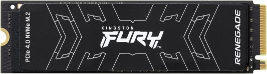Твердотельный накопитель SSD M.2 4 Tb Kingston Fury Renegade Read 7300Mb/s Write 7000Mb/s 3D NAND TLC SFYRD/4000G