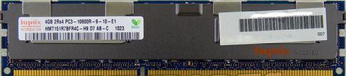 Оперативная память для компьютера 4Gb (1x4Gb) PC3-10600 1333MHz DDR3 DIMM ECC Registered CL9 Hynix HMT151R7BFR4C-H9 (HMT151R7BFR4C-H9)