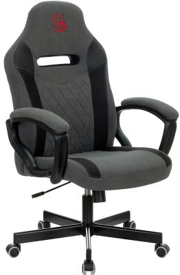 Кресло для геймеров A4TECH Bloody GC-110 чёрный серый