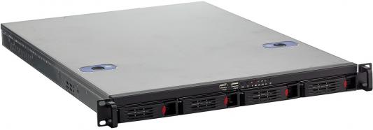Серверный корпус 1U Exegate Pro 1U660-HS04 350 Вт чёрный серебристый