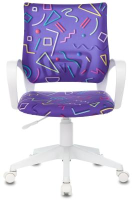 Кресло детское Бюрократ KD-W4 фиолетовый