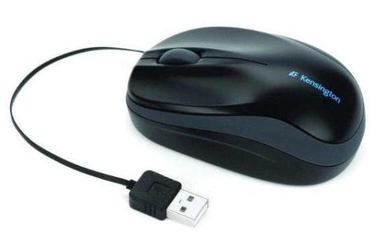 Мышь проводная Kensington Pro Fit чёрный USB K72339EU (уценка, поврежденная упаковка)