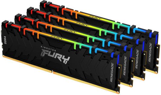 Kingston 32GB 3200MHz DDR4 CL16 DIMM (Kit of 4) FURY Renegade RGB