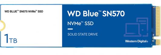 Твердотельный накопитель SSD M.2 1 Tb Western Digital Blue SN570 Read 3500Mb/s Write 3000Mb/s 3D NAND TLC
